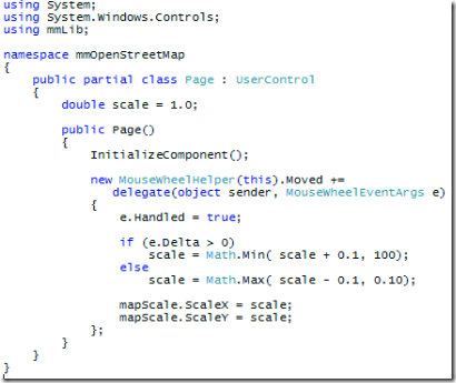 martimedia: Open Street Map to XAML